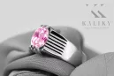 Ametyst 925 Silver Ring Vintage VRC007s