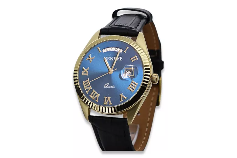 Geneve Geneve Homme Geneve ★ Zlotychlopak.pl ★ Pureté d'or 585 333 Prix bas!