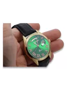 Gold bărbați ceas Geneve ★ Zlotychlopak.pl ★ Puritate de aur 585 333 Preț scăzut!