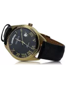 Gold men's watch Geneve ★ zlotychlopak.pl ★ Gold purity 585 333 Low Price!