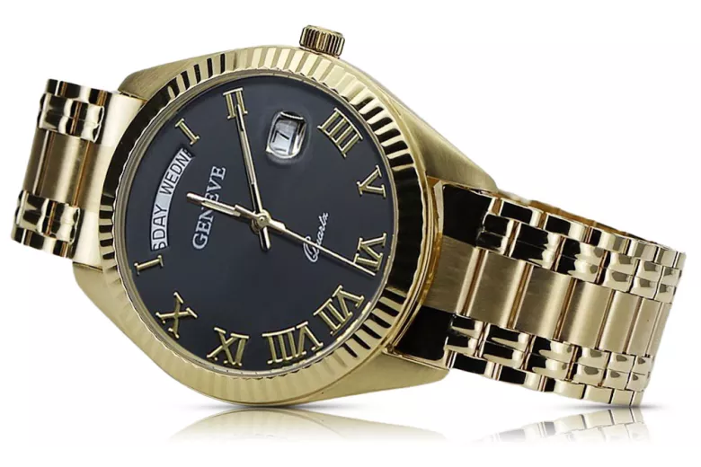 Gold Herrenuhr Geneve ★ https://zlotychlopak.pl/de/ ★ Gold Reinheit 585 333 Niedriger Preis!