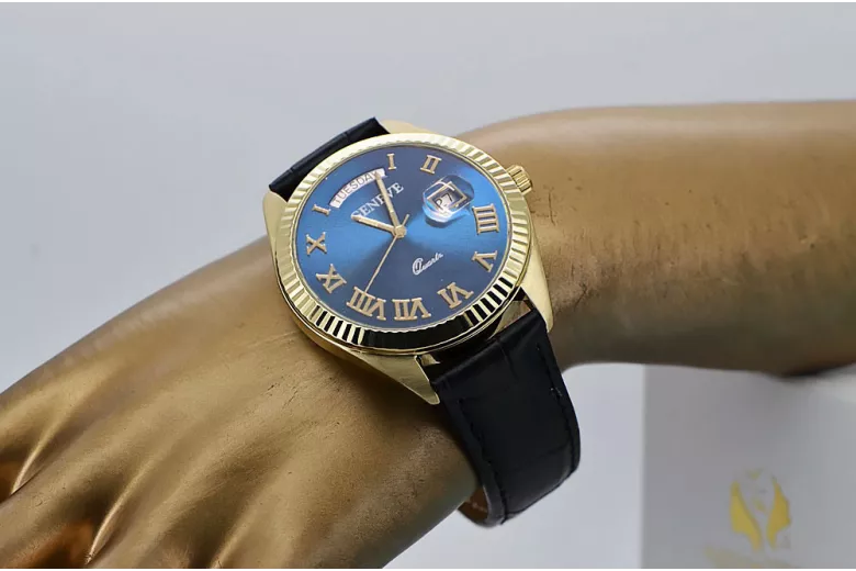 Reloj de oro Geneve ★ https://zlotychlopak.pl/es/ ★ Pureza de oro 585 333 ¡Precio bajo!