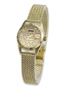 Gold men's watch Geneve ★ zlotychlopak.pl ★ Gold purity 585 333 Low Price!