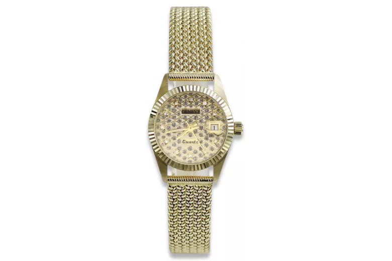 Reloj de oro Geneve ★ https://zlotychlopak.pl/es/ ★ Pureza de oro 585 333 ¡Precio bajo!