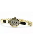 Yellow Vintage rose  gold lady watch Geneve Lady Gift lw122ydz