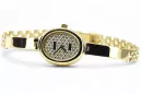 Yellow Vintage rose  gold lady watch Geneve Lady Gift lw122ydz