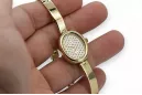 Yellow Vintage rose  gold lady watch Geneve Lady Gift lw122ydz