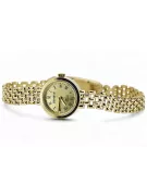 Gold Ladies Watch ★ Zlotychlopak.pl ★ Puritate de aur 585 333 Preț scăzut!