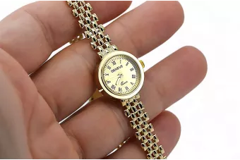 Reloj de damas de oro ★ https://zlotychlopak.pl/es/ ★ Pureza de oro 585 333 ¡Precio bajo!