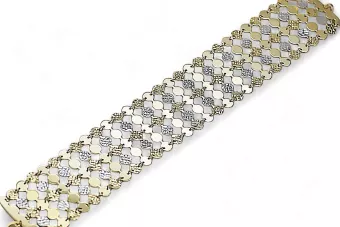 Yellow rose gold bracelet ★ russiangold.com ★ Gold 585 333 Low price