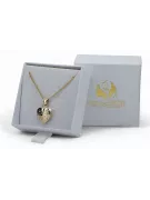Pandantiv de aur Pandantiv ★ Zlotychlopak.pl ★ Gold Hallmark 585 333 Preț scăzut