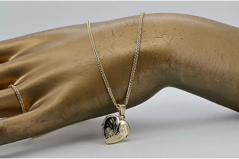 Pandantiv de aur Pandantiv ★ Zlotychlopak.pl ★ Gold Hallmark 585 333 Preț scăzut