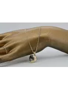 Pandantiv de aur Pandantiv ★ Zlotychlopak.pl ★ Gold Hallmark 585 333 Preț scăzut