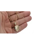 Colgante colgante de oro ★ https://zlotychlopak.pl/es/ ★ Gold Hallmark 585 333 Bajo precio