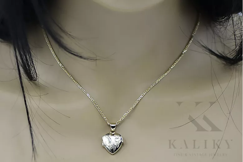 Pandantiv de aur Pandantiv ★ Zlotychlopak.pl ★ Gold Hallmark 585 333 Preț scăzut