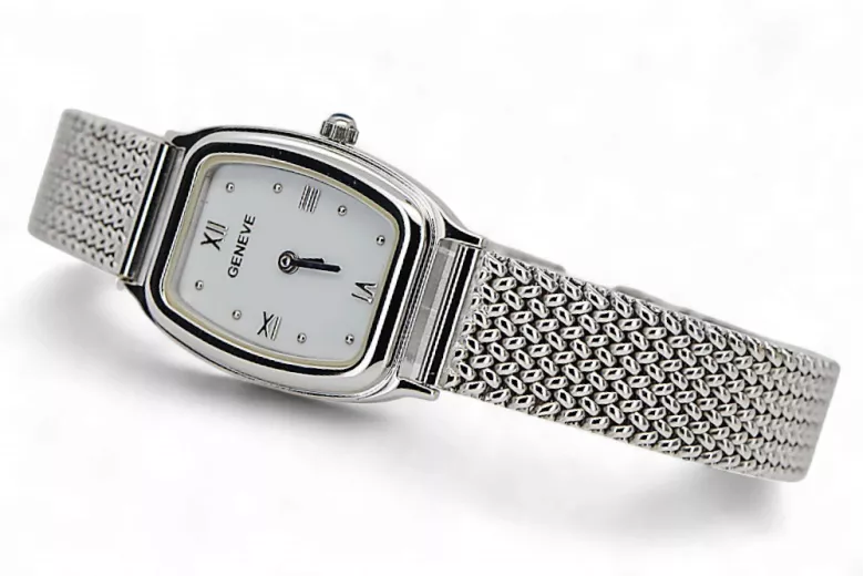 Gold bărbați ceas Geneve ★ Zlotychlopak.pl ★ Puritate de aur 585 333 Preț scăzut!