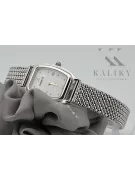 White 14K 585 Zlatá Lady Geneve oválné zápěstí LW042WDW & LBW003W