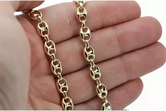 Unikátny 14K Zlatý reťazec Nový model Excellent Gucci štýl! cc103y