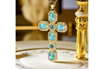 قلادة من الذهب ★ https://zlotychlopak.pl/ar/ ★ عينة الذهب 585 333 السعر المنخفض