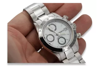 Reloj para hombres de oro Geneve ★ https://zlotychlopak.pl/es/ ★ Pureza de oro 585 333 Precio bajo!
