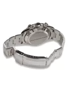 Zegarek mechaniczny męski z białego 14k złota Geneve mw041wdw&mbw017w