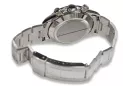 Zegarek mechaniczny męski z białego 14k złota Geneve mw041wdw&mbw017w