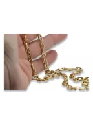 Chaîne en or rose jaune ★ russiangold.com ★ Gold 585 333 Prix bas