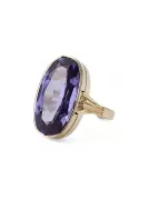 Alexandrit Aur galben 14K Inel Stil Vintage vrc113y