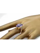 Alexandrit 14k žluté zlato Vintage vrc113y