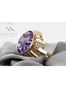 Alexandrit 14 Karat Gelbgold Ring Vintage Schmuck vrc043y