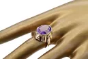 Alexandrit 14 Karat Gelbgold Ring Vintage Schmuck vrc043y