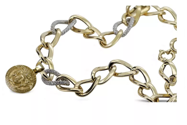 Zlatý prívesok prívesky ★ https://zlotychlopak.pl/sk/ ★ Gold Hallmark 585 333 Nízka cena