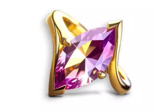 Χρυσό κρεμαστό κόσμημα ★ https://zlotychlopak.pl/el/ ★ χρυσό δείγμα 585 333 χαμηλή τιμή