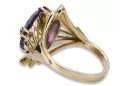 Alexandrit 14k žlté zlato Vintage Jewlery vrc015y