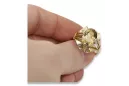 Vintage  Žlutý peridot 14k žluté zlato vrc015y