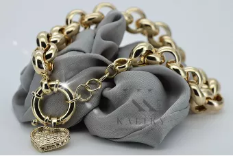 Χρυσό κρεμαστό κόσμημα κρεμαστό κόσμημα ★ https://zlotychlopak.pl/el/ ★ Gold Hallmark 585 333 Χαμηλή τιμή