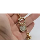 Gold Anhänger Anhänger ★ Zlotychlopak.pl ★ Gold-Markenzeichen 585 333 Niedriger Preis