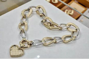 Gold Anhänger Anhänger ★ Zlotychlopak.pl ★ Gold-Markenzeichen 585 333 Niedriger Preis