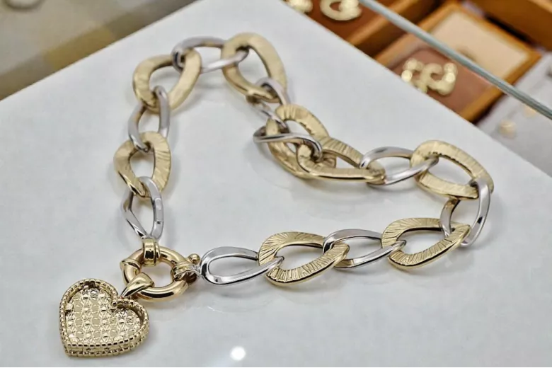 Pendentif en or ★ Zlotychlopak.pl ★ Gold Hallmark 585 333 Prix bas