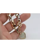 Gold Anhänger Anhänger ★ Zlotychlopak.pl ★ Gold-Markenzeichen 585 333 Niedriger Preis