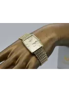 Gold bărbați ceas Geneve ★ Zlotychlopak.pl ★ Puritate de aur 585 333 Preț scăzut!
