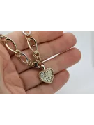 Pandantiv de aur Pandantiv ★ Zlotychlopak.pl ★ Gold Hallmark 585 333 Preț scăzut