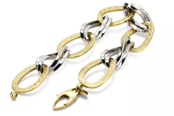 Yellow rose gold bracelet ★ russiangold.com ★ Gold 585 333 Low price