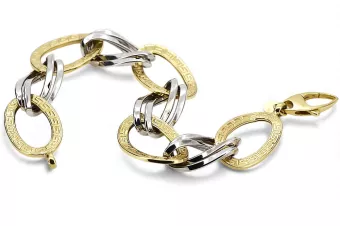 Žltá ružová zlatá náramok ★ russiangold.com ★ GOLD 585 333 Nízka cena