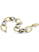 Yellow rose gold bracelet ★ russiangold.com ★ Gold 585 333 Low price