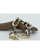 Pulsera de oro rosa amarilla ★ russiangold.com ★ oro 585 333 bajo precio