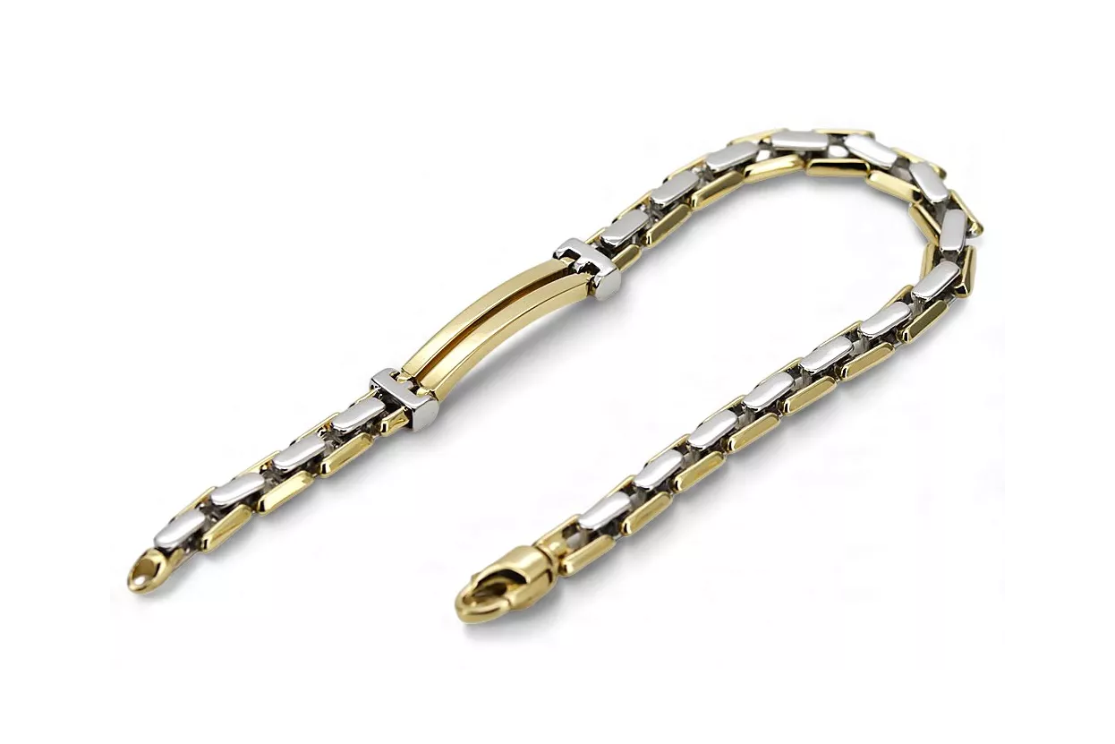 Pulsera de oro rosa amarilla ★ russiangold.com ★ oro 585 333 bajo precio