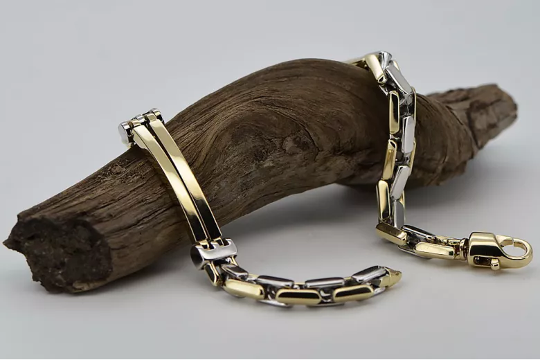 Bracelet en or rose jaune ★ russiangold.com ★ Gold 585 333 Prix bas