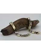 Pulsera de oro rosa amarilla ★ russiangold.com ★ oro 585 333 bajo precio