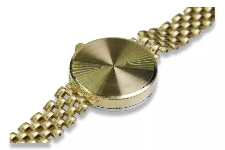 Πρόκειται για 14K Γενεύη, Ιταλικά, Ζιργκόν, 23mm χρυσό ρολόι